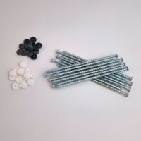 Rahmenschrauben Set (7,5 mm x 182 mm) - 14 Stück